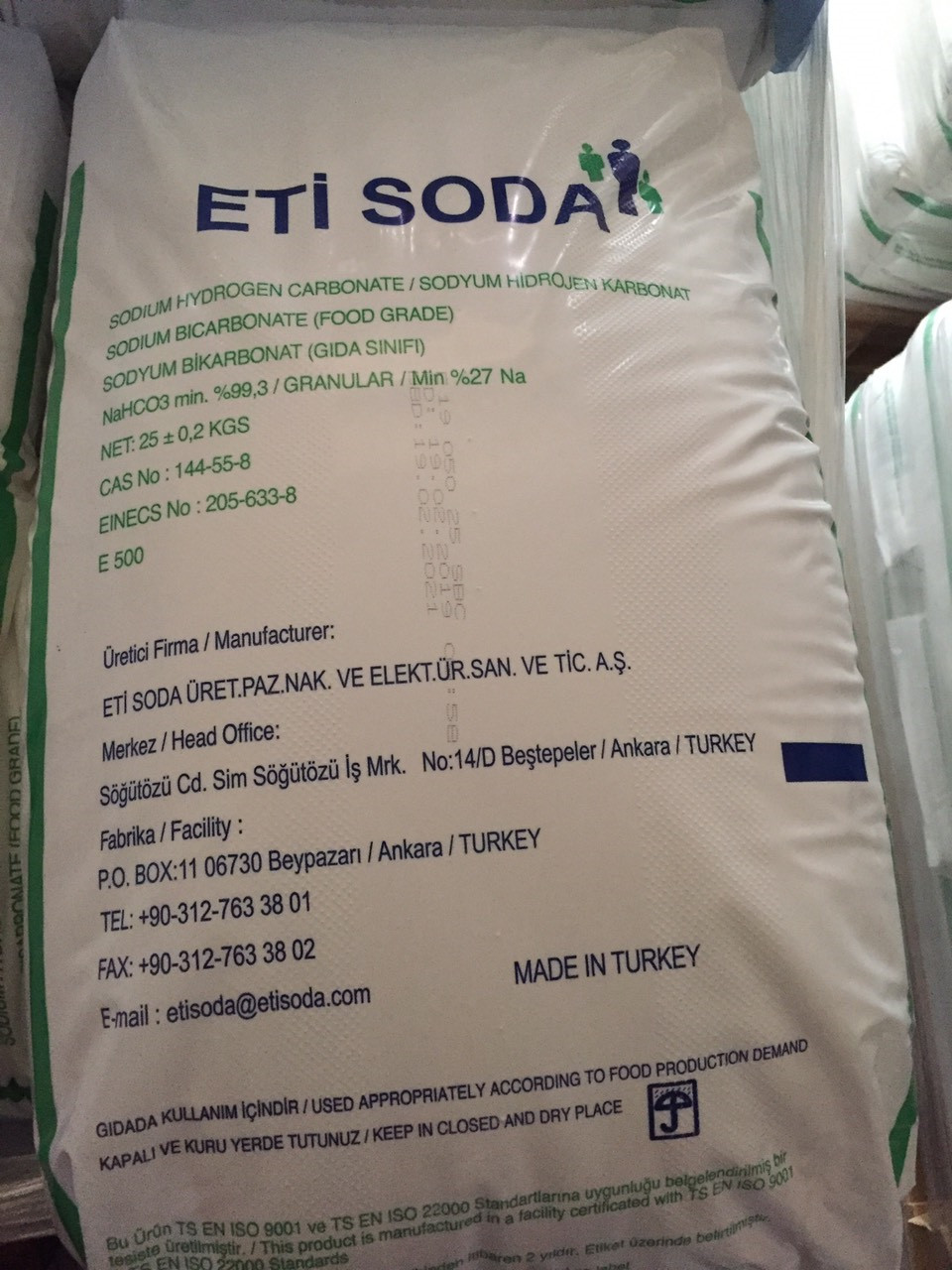 Sodium Bicarbonate food - Công Ty Cổ Phần Hóa Nhựa Ngọc Minh